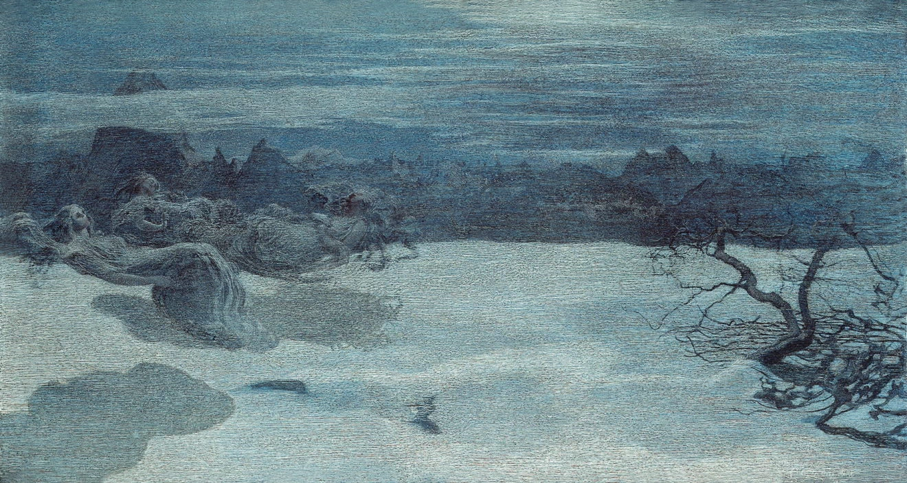 Il castigo delle lussuriose [1896 - 1897], Kunsthaus Zürich, Schweiz